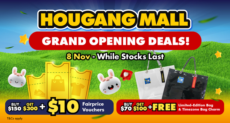 Hougang Mall Opening