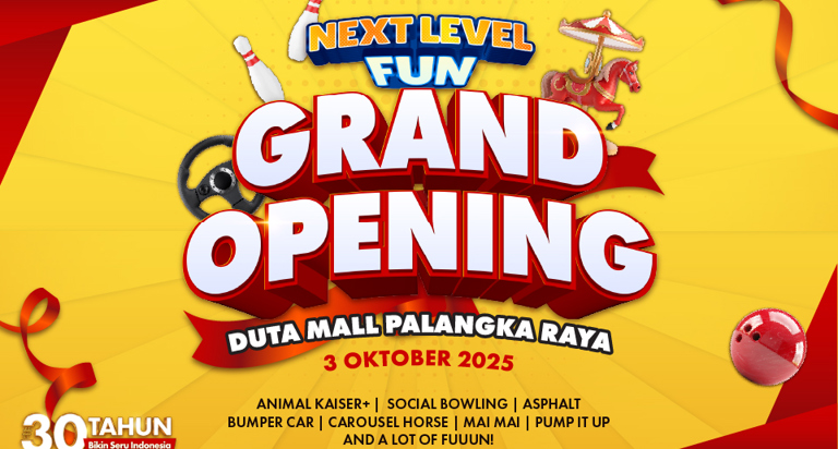 Wahana Bermain di Duta Mall: Timezone Duta Mall Palangka Raya