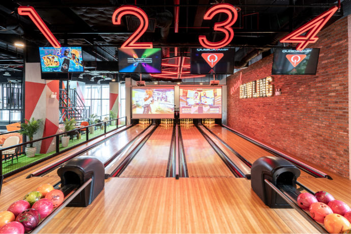 Sân bowling hiện đại cho hội nhóm và gia đình